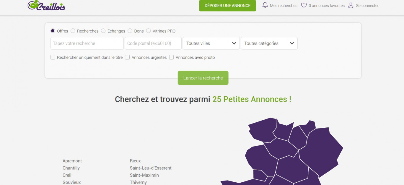 Creillois : Lancement d’un nouveau site gratuit de petites annonces