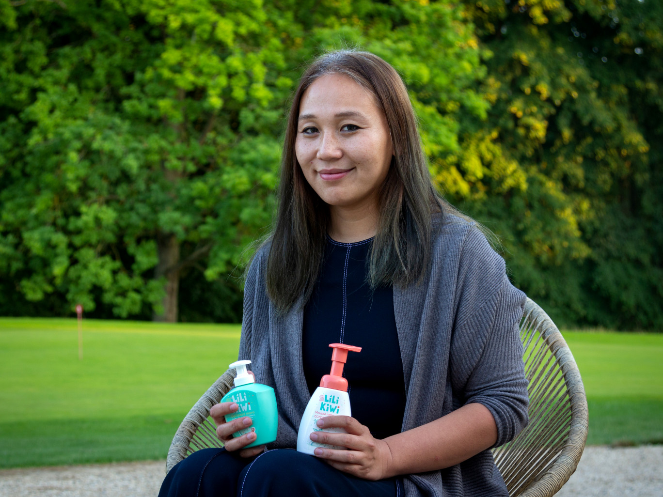 Dr Tao a élaboré pour les enfants des produits 100% d’origine naturelle, vendus dans des flacons rechargeables et recyclables.