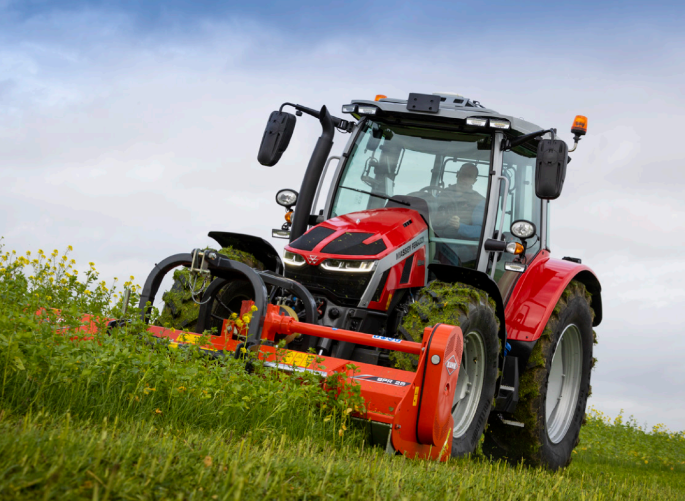 Le moteur a été conçu pour le tracteur MF 5S d’Agco, mais il peut être adapté à tout autre modèle. (c)Agco