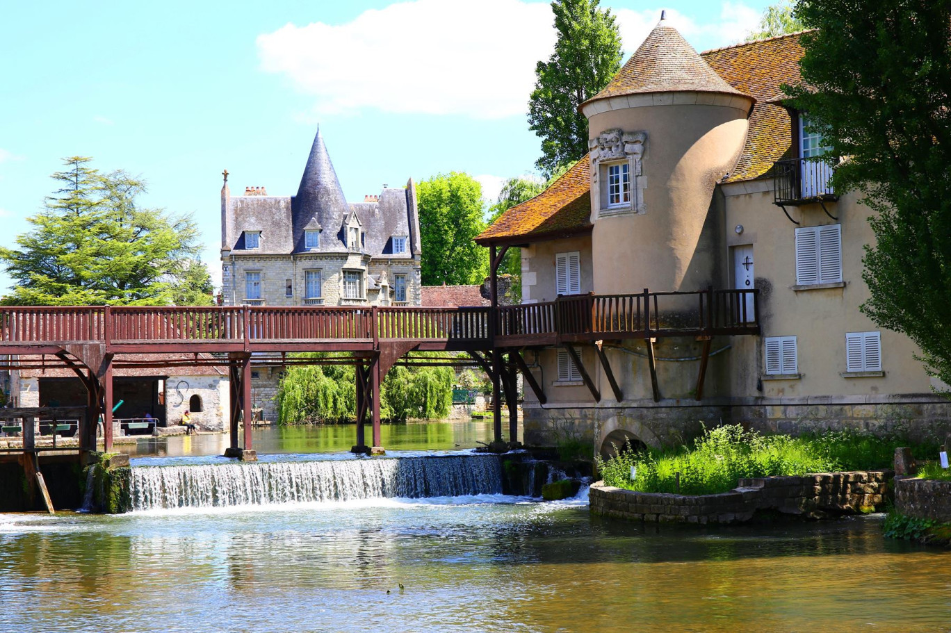 Certains sites liés à l'impressionnisme comme Moret-sur-Loing, très célèbre, connaissent un afflux important de visiteurs. ©Elena Skalovskaia