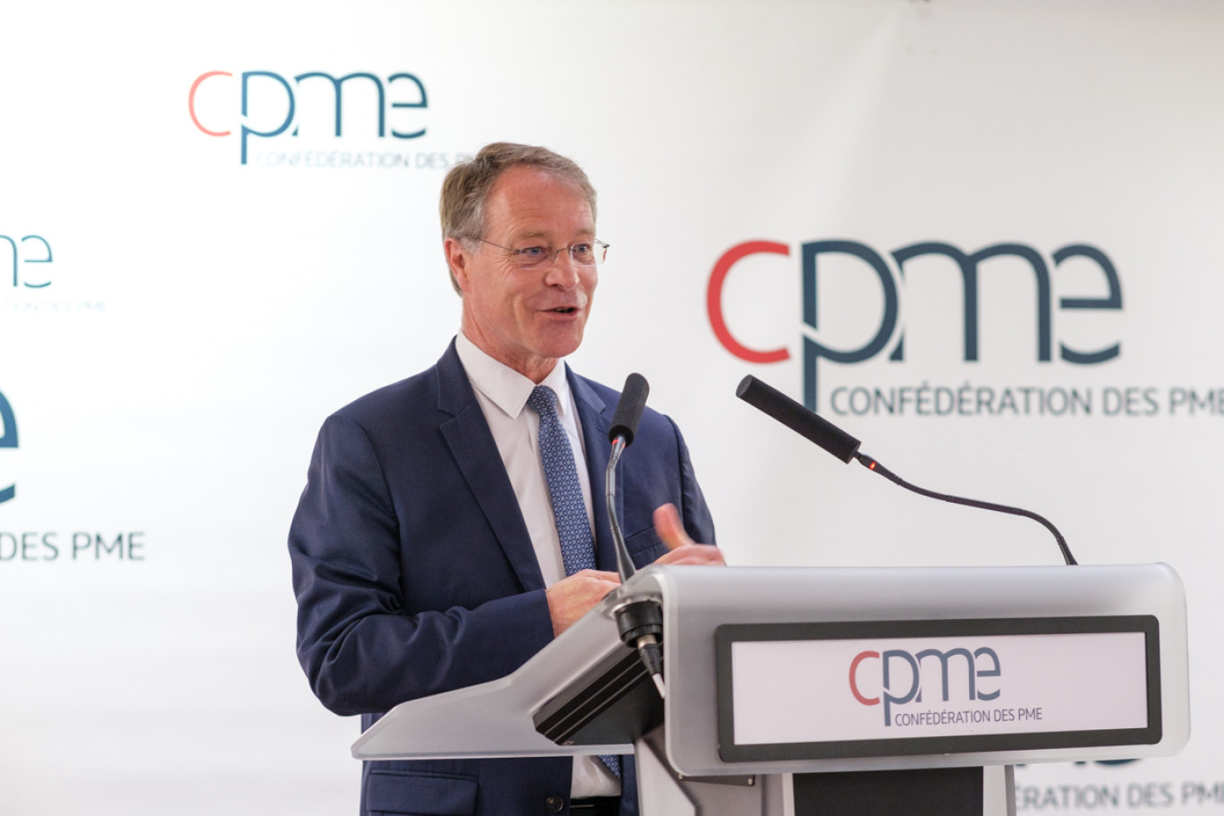 François Asselin, président de la CPME. 