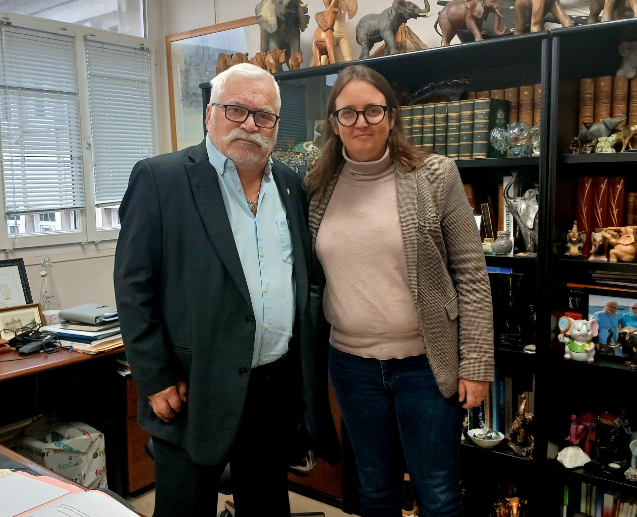 Jean-Claude Villemain et Sophie Dhoury-Lehner.