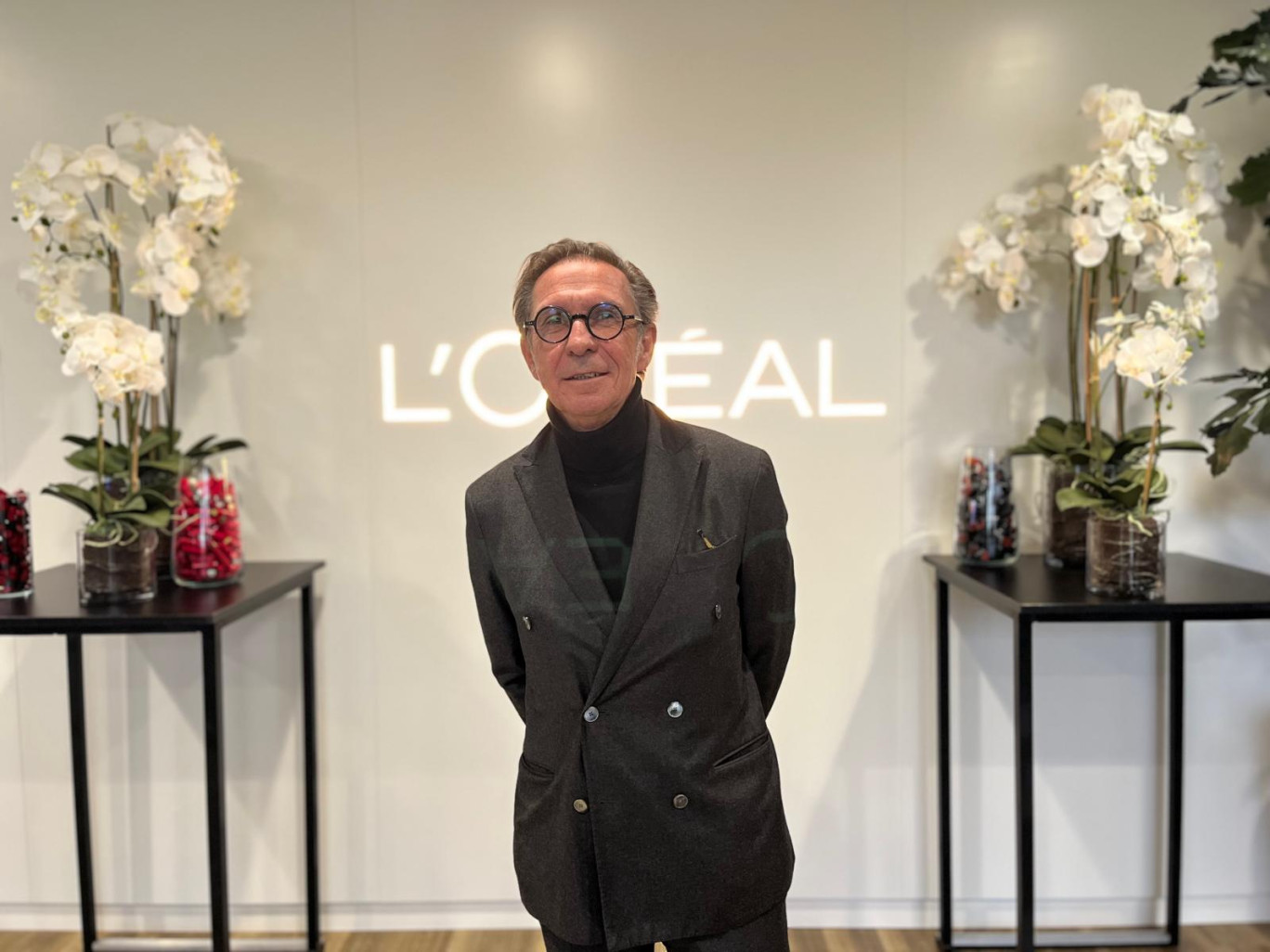 Hervé Navellou, président de L'Oréal France. (c)VK