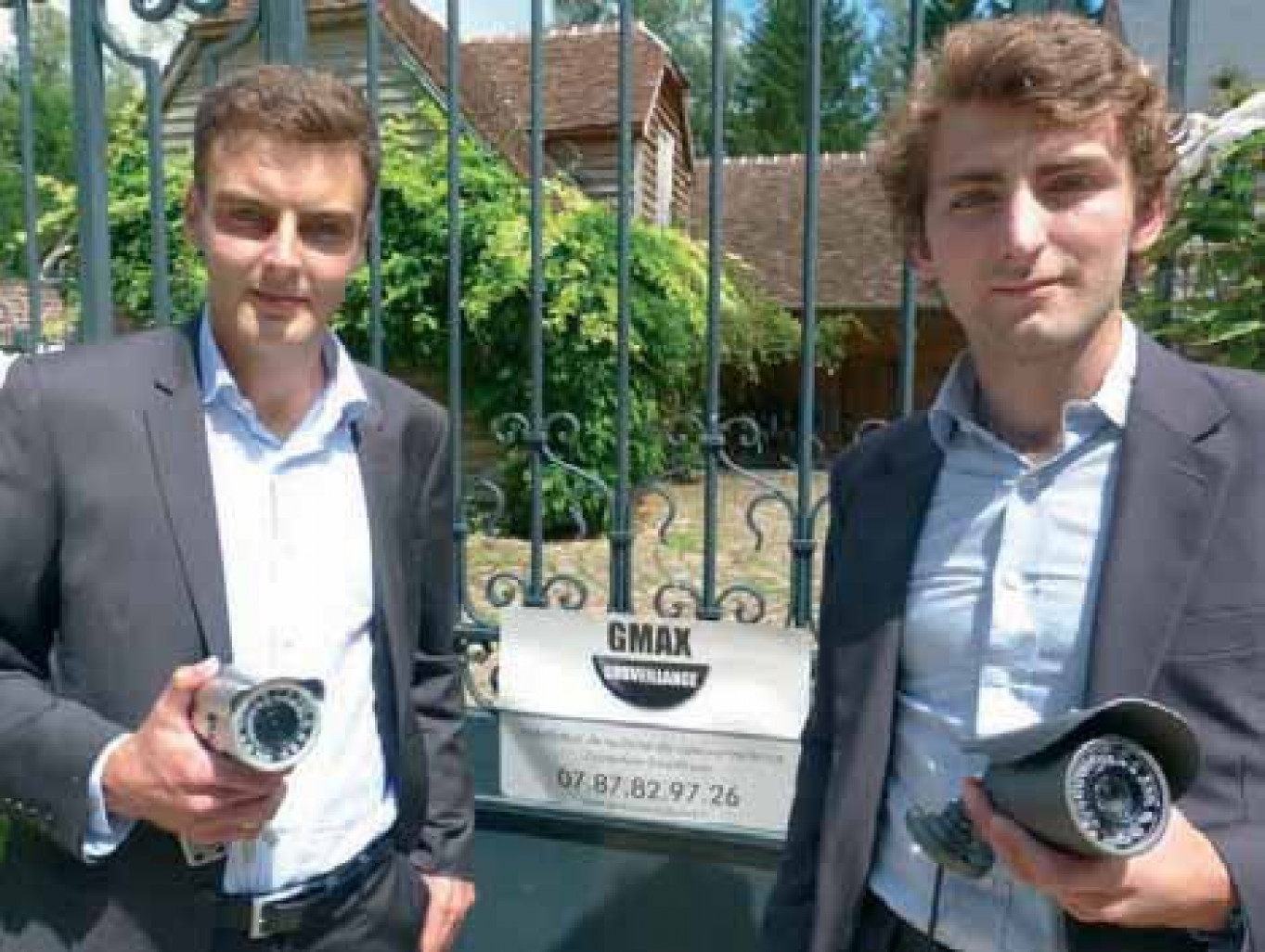 Maxence Bonduelle (à g.) et Jérémy Compère.