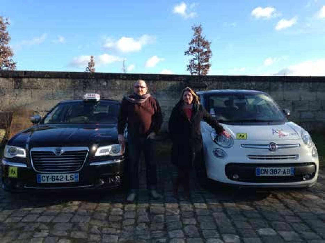 José Rivero et Véronique Dehent innovent en matière de transport.