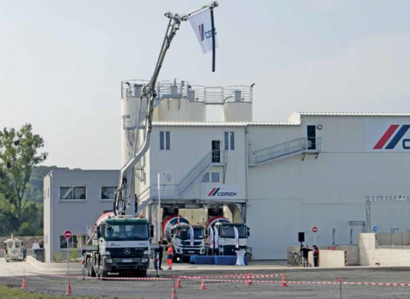 vec sa récente implantation stratégique sur le site de Longueil-Sainte-Marie, Cemex renforce son statut d'acteur incontournable du développement en Picardie